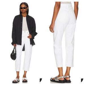 Agolde 90's Crop in Salt Jeans Size 30